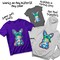 Easter DTF Transfer - Tie Dye Bunny Baseball Cap Ready To Press